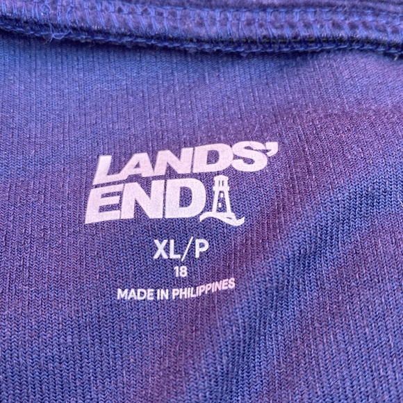 Lands’ End Women’s petite sport knit high rise corduroy legging - Picture 2 of 6